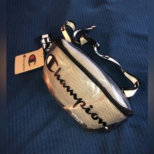 Champion script logo fanny pack